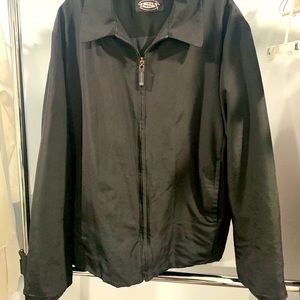 Men’s black windbreaker spring Jacket